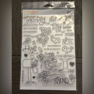 Tweet Friend Clear Stamps - NEW Simon Says Stamp